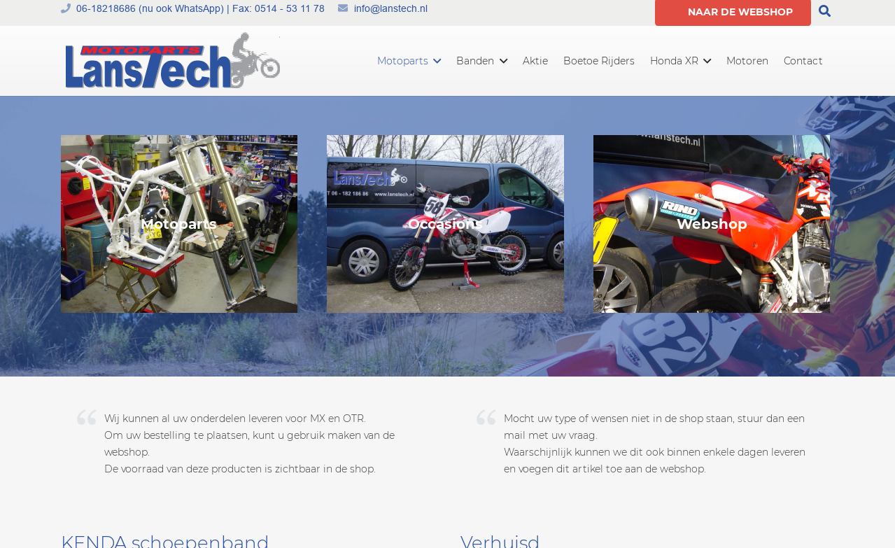Nieuwe website