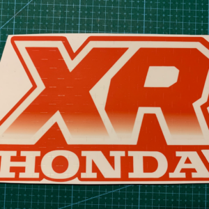 XR 600 1987 tankstickers