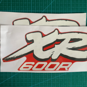 XR 600 1988 tankstickers