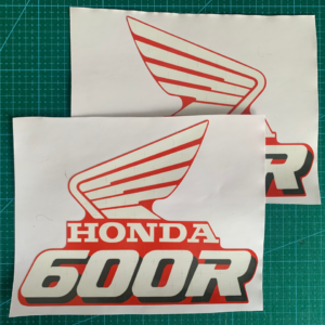 XR 600 1989 tankstickers