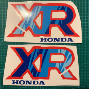 XR 600 1992 tankstickers
